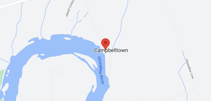 map of 184 CAMPBELLTOWN ROAD